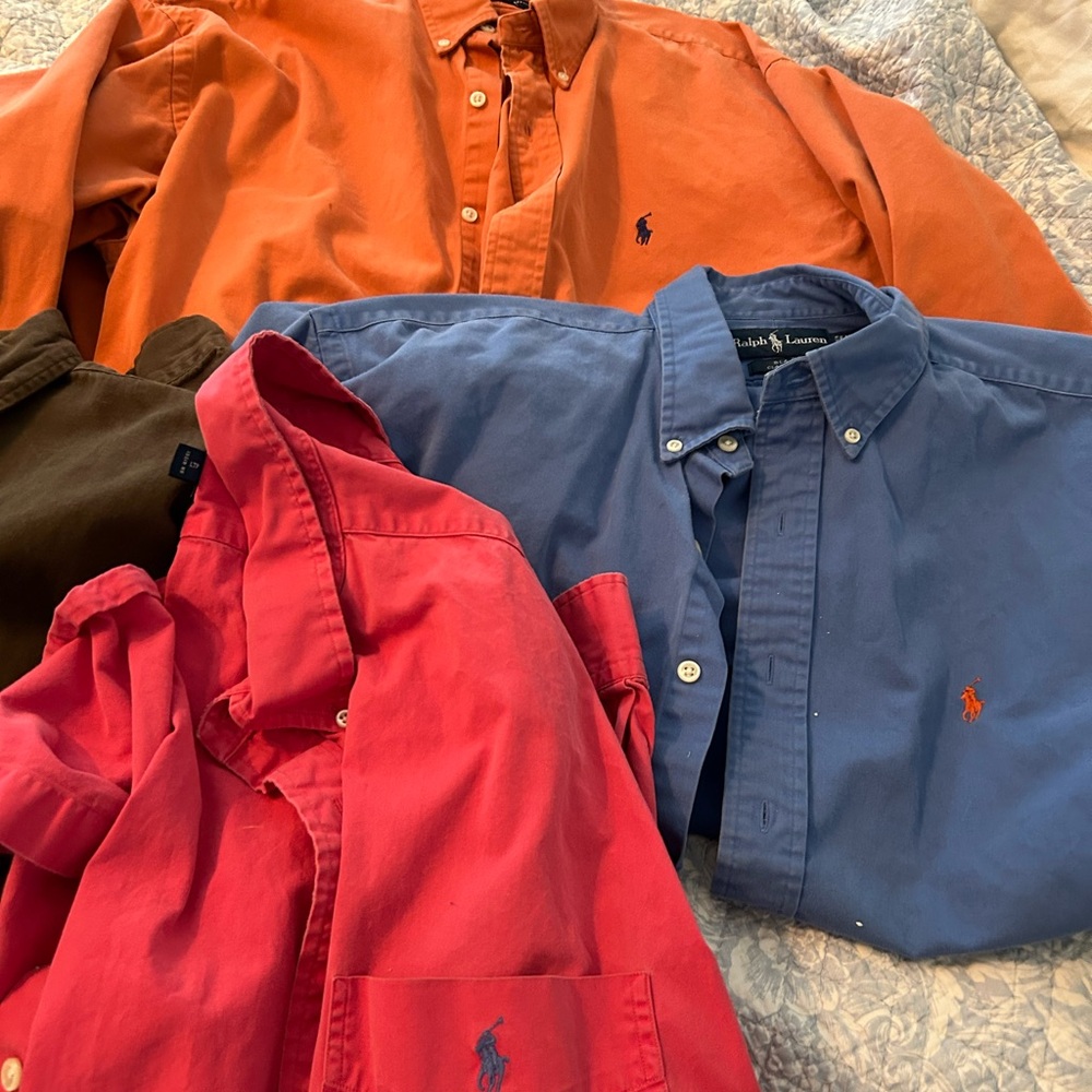 Ralph Lauren shirt lot